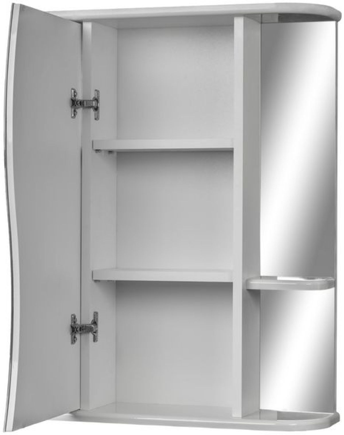 Шкаф-зеркало Волна 2-50 левый АЙСБЕРГ (DA1036HZ) | фото 2