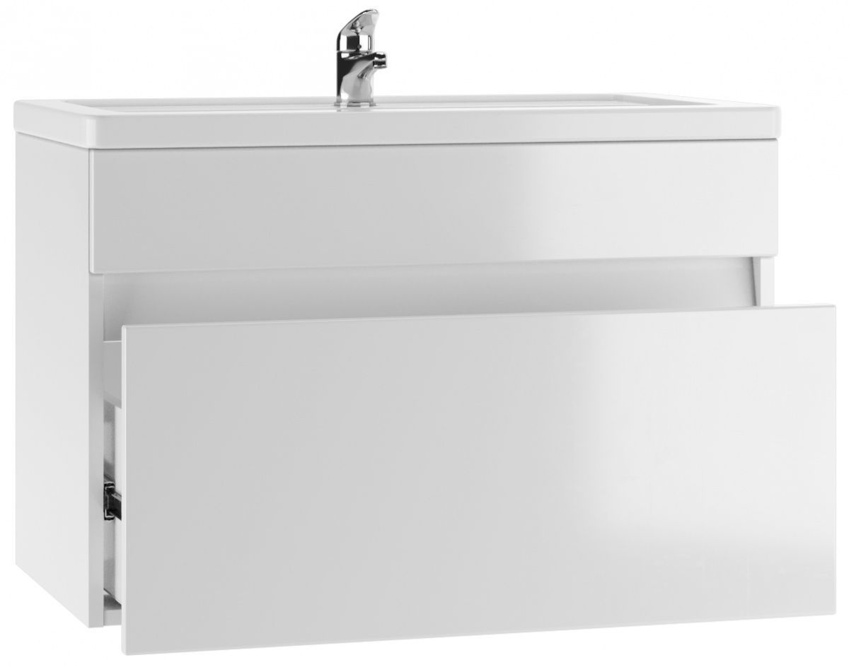Тумба подвесная под умывальник "Maria 80" Классик с одним ящиком В1 Айсберг (DA3011T) | фото 3