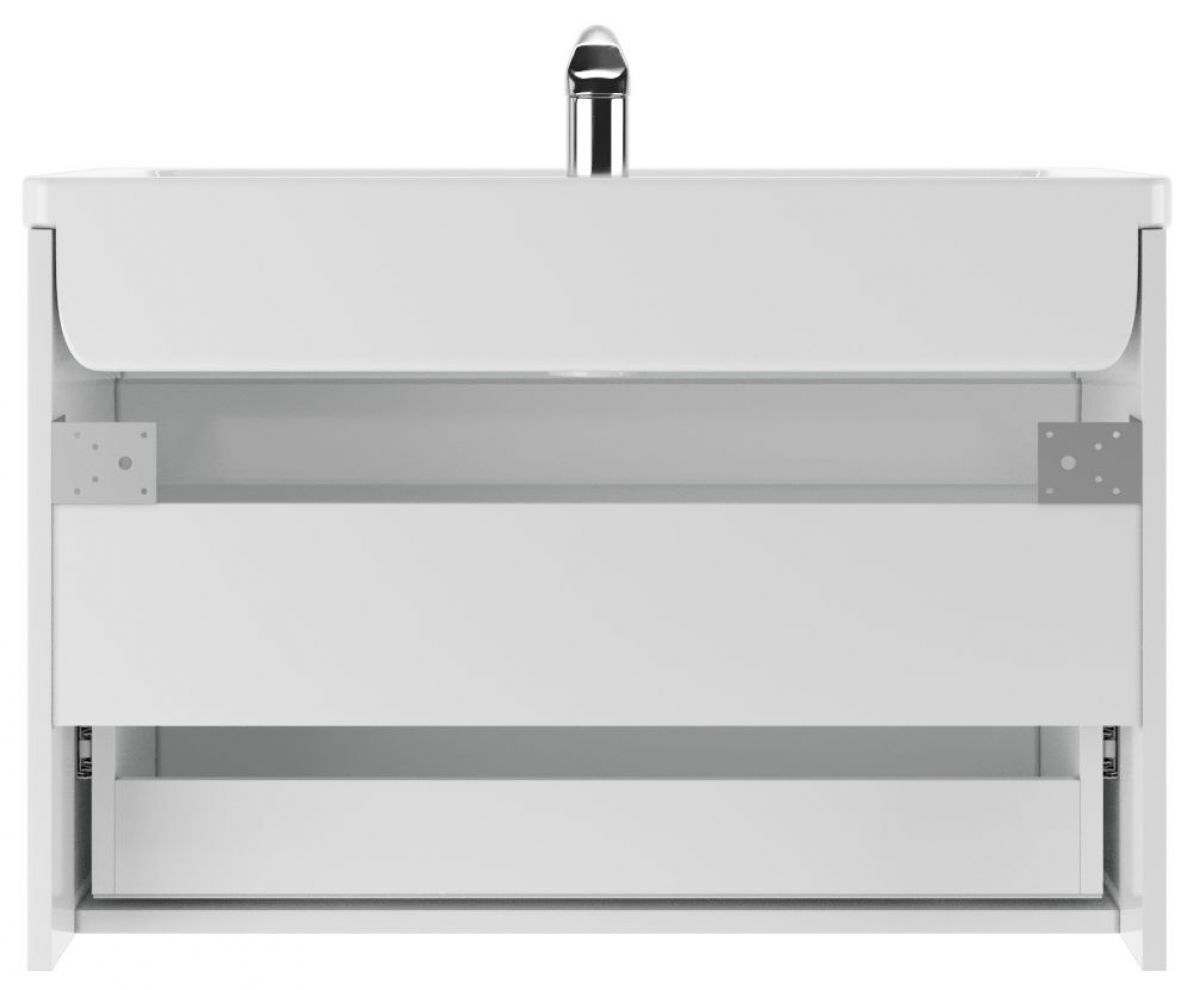 Тумба подвесная под умывальник "Maria 80" Классик с одним ящиком В1 Айсберг (DA3011T) | фото 4