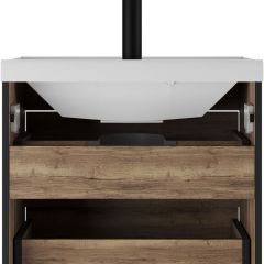 Тумба подвесная под умывальник "UNIT 60" Alfa B2 Домино (DA6102T) | фото 4