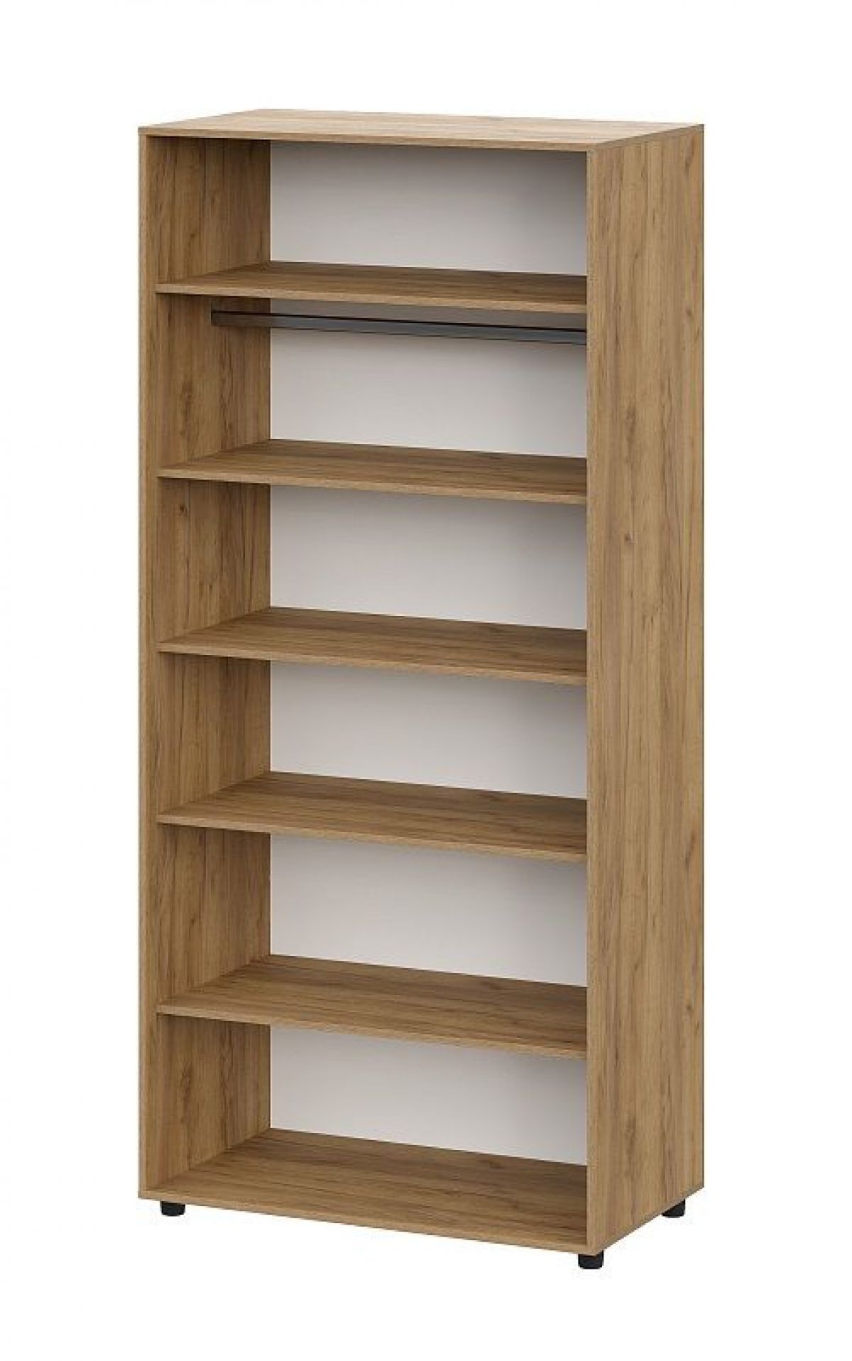 МИЛАН Гостиная (Дуб Золотой/Белый Матовый) модульная | фото 42