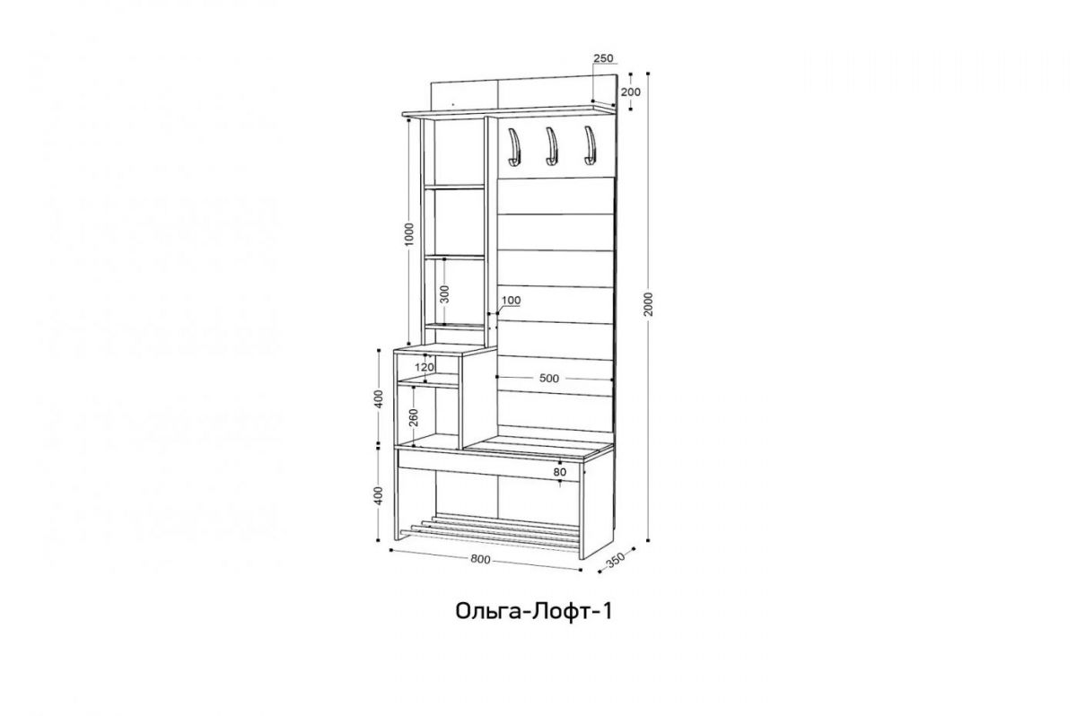 ОЛЬГА-ЛОФТ 1 Прихожая | фото 7