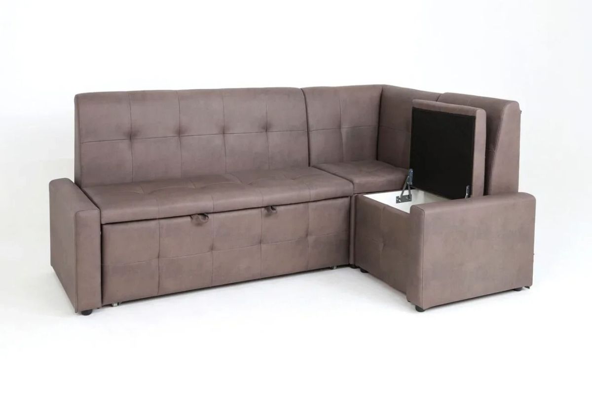 ЗЕФИР-2 Диван комбинация 1/раскладной б/подлокотников (в ткани коллекции Ивару №1,2,3) | фото 2