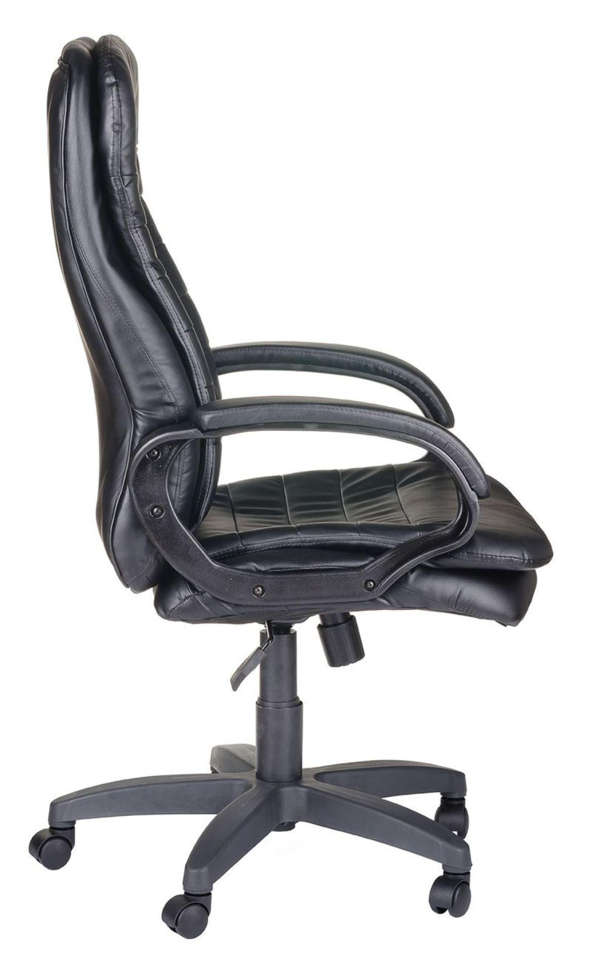 Кресло Силуэт ультра (кожзам черный) К/Стандарт | фото 3