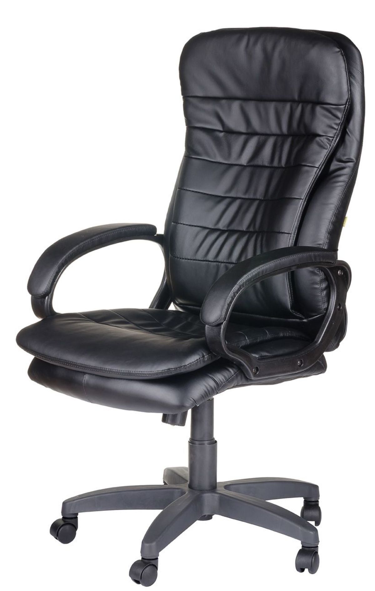 Кресло Силуэт ультра (кожзам черный) К/Стандарт | фото 2