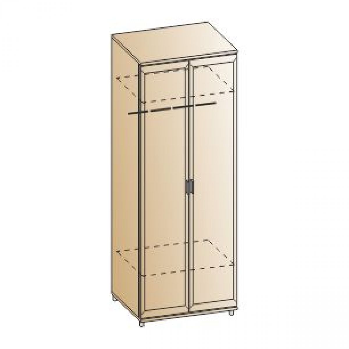 Прихожая Мелисса композиция 10 (Снежный Ясень) | фото 7