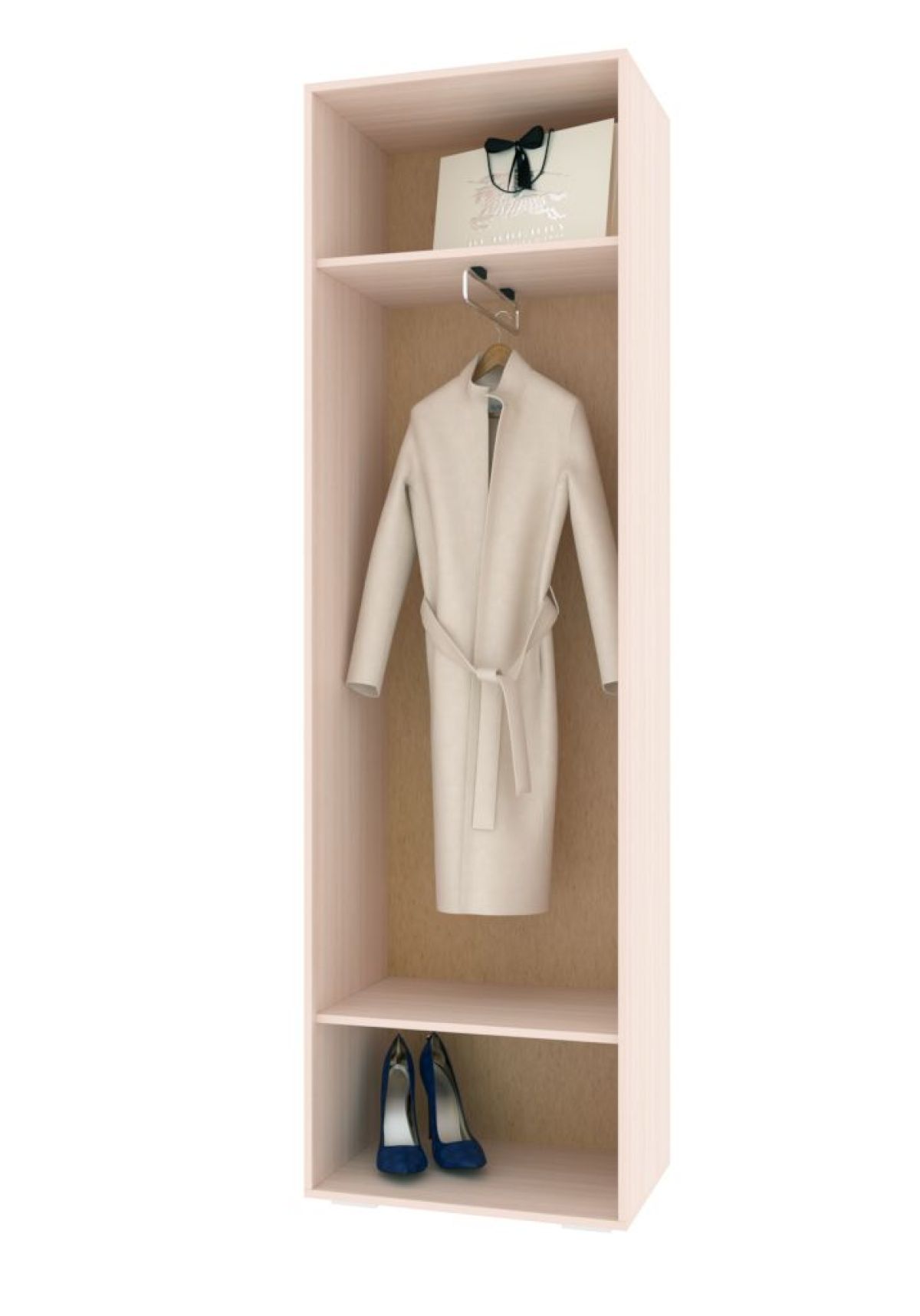 Шкаф Канзас (Дуб Сонома/Белый) | фото 2