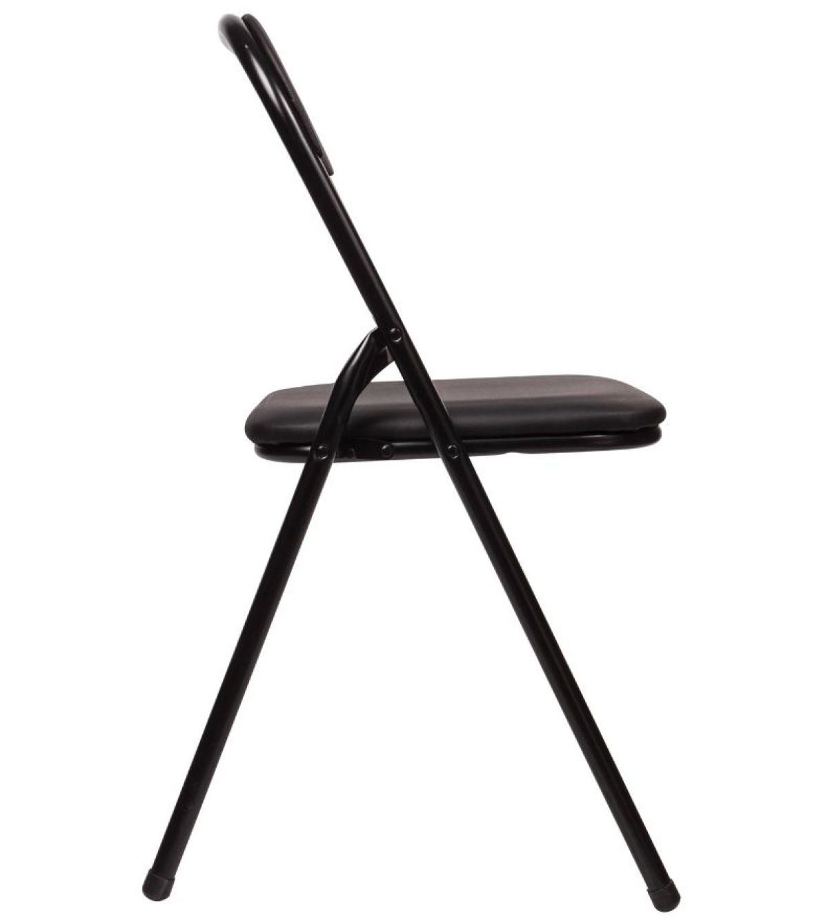 Стул складной BRABIX "Golf CF-007" (черный каркас, кожзам черный) 531565 | фото 3