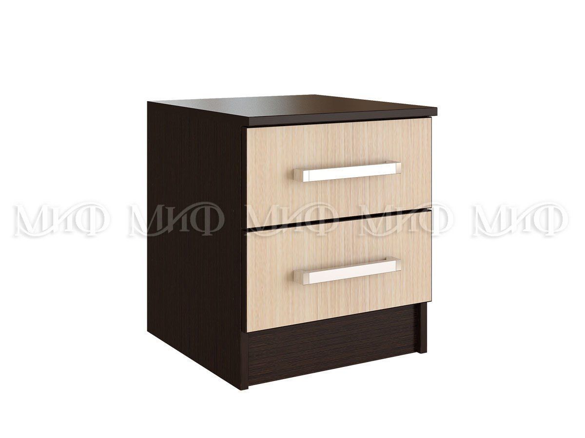 ФИЕСТА Спальный гарнитур (модульная) ЛДСП (Дуб беленый/венге) | фото 2