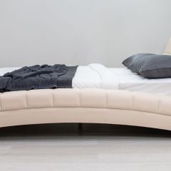 Кровать двойная Оливия 160 + ортопед. основание (кожзам) | фото 6