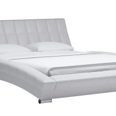 Кровать двойная Оливия 160 + ортопед. основание (кожзам) | фото 8