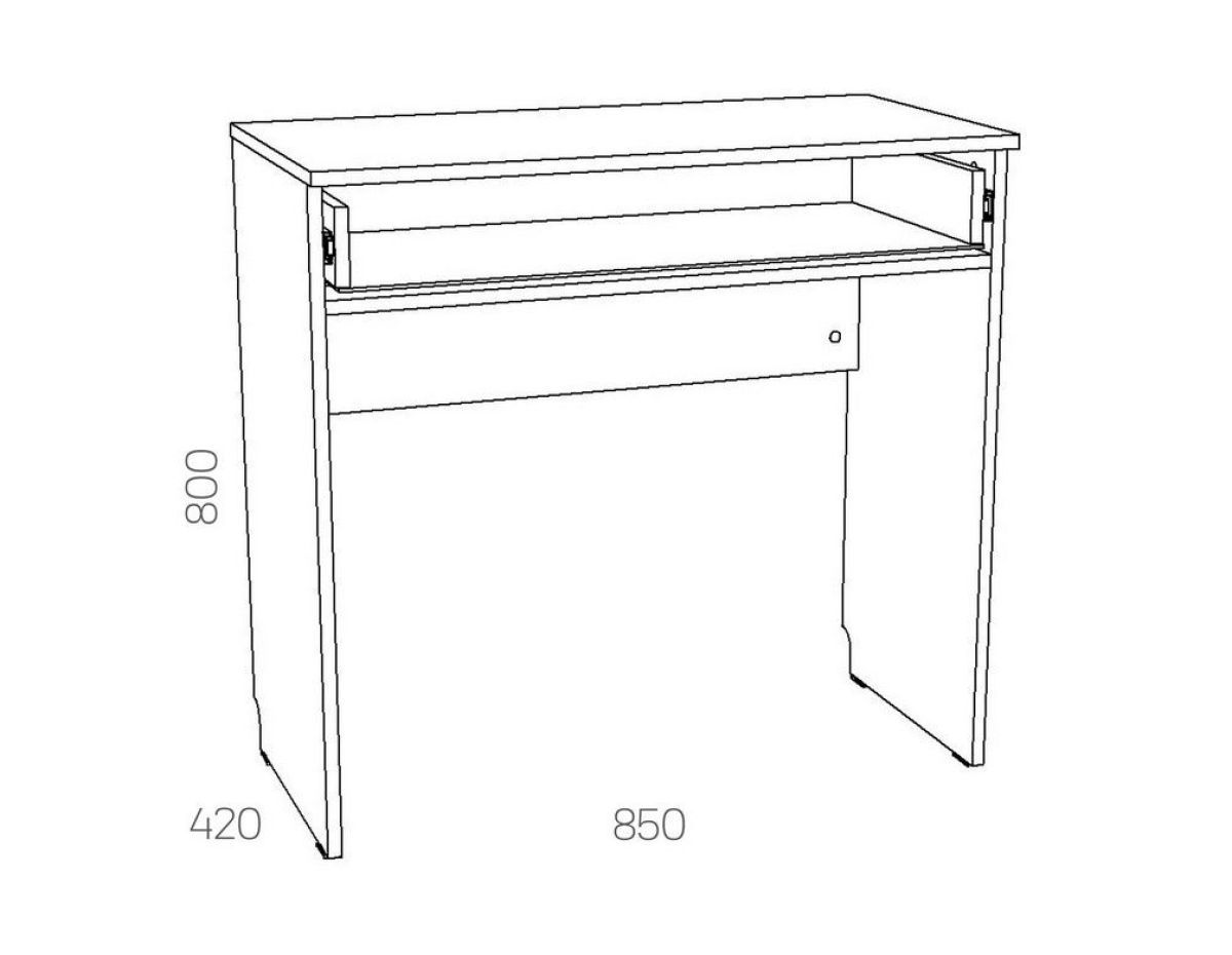 НМ 040.57 Х Стол туалетный "Оливия" | фото 3