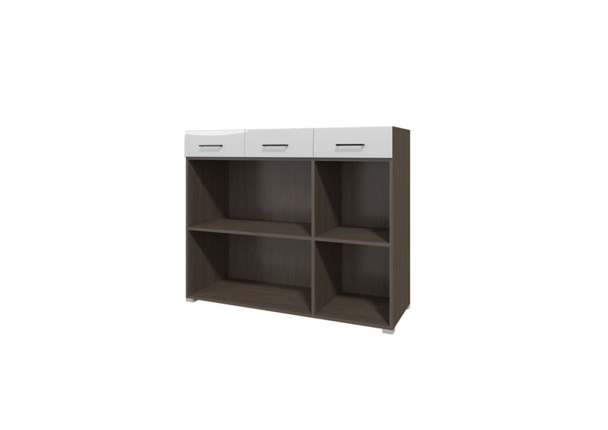 Гостиная Ненси (модульная) Венге/Белый глянец | фото 5