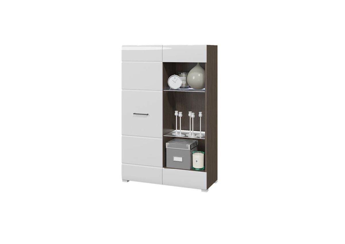 Гостиная Ненси (модульная) Венге/Белый глянец | фото 6