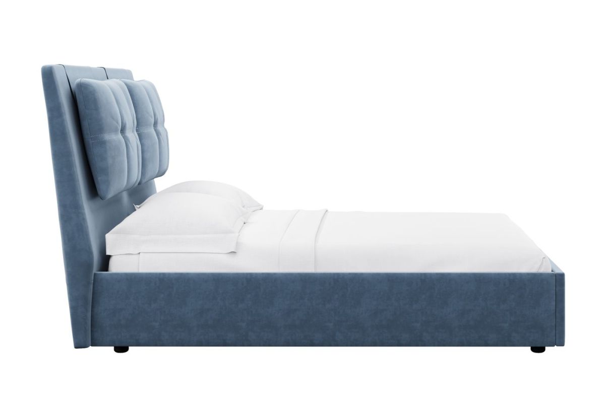 Кровать Ester 1600 с основанием и ПМ (Галакси лайт 22) Модель 311 | фото 3