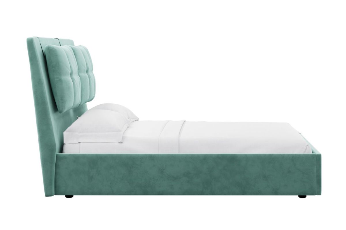 Кровать Ester 1400 с основанием и ПМ (Ультра Минт) | фото 3