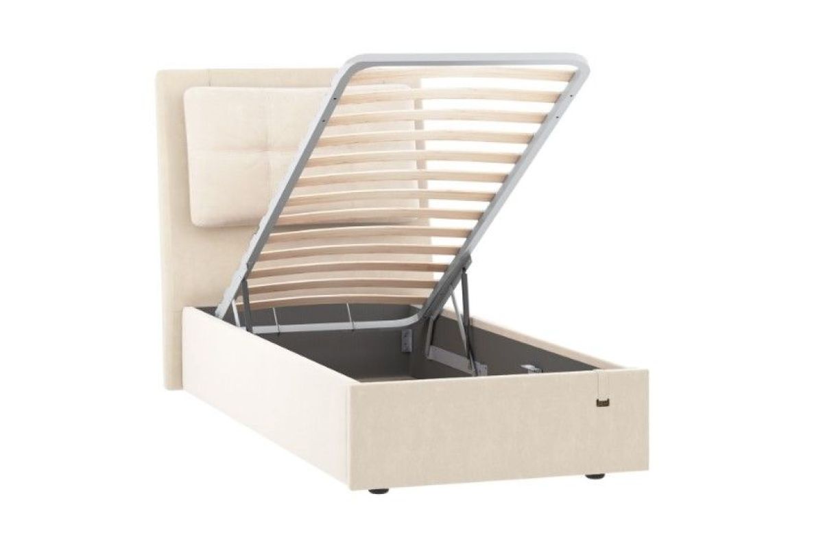 Кровать Ester 900 с основанием и ПМ (Вивальди 2) Модель 311 | фото 2