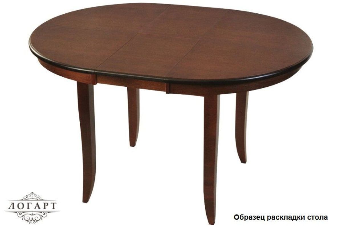 Стол круглый раздвижной Балет (Эмаль слоновая кость) | фото 3