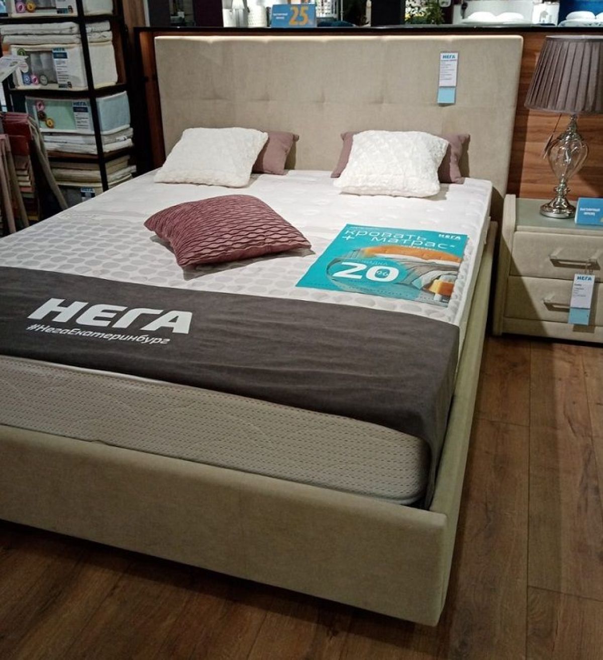 Интерьерная кровать Сириус с П/М (1600) | фото 6