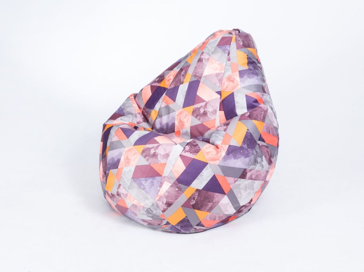 Кресло-мешок Груша Большое (900*1350) Серия велюр "Принт" | фото 5