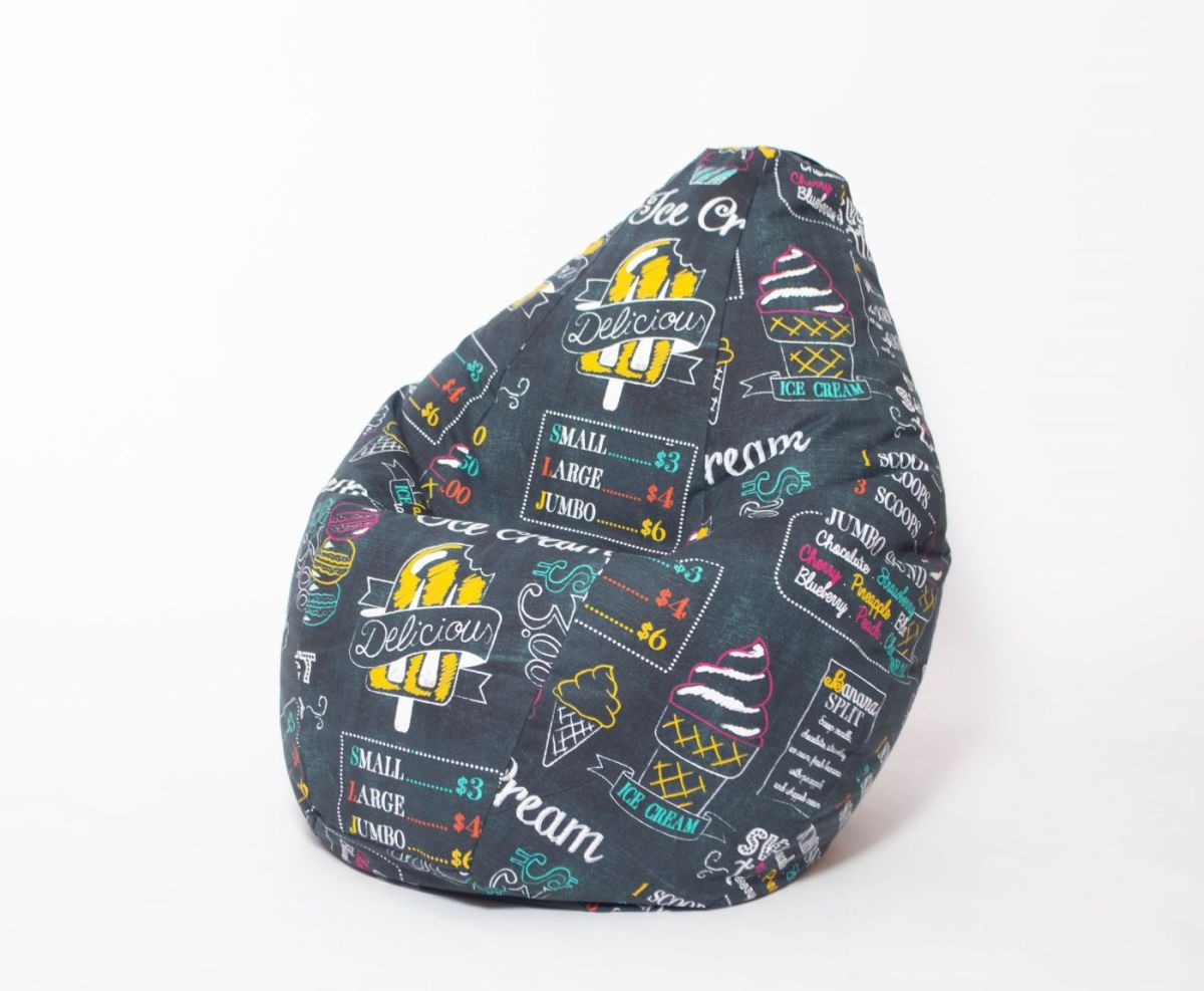 Кресло-мешок Груша Среднее (750*1200) Серия "Жаккард" 2 | фото 2