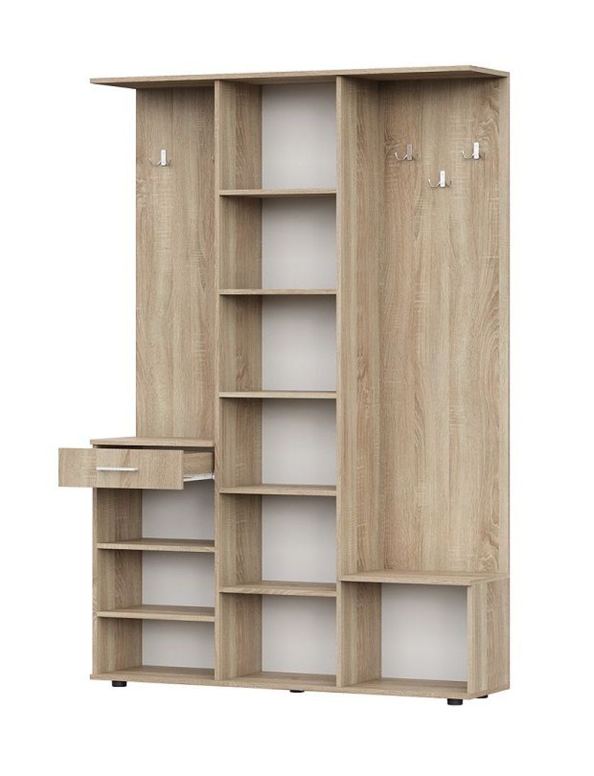 Прихожая ПР 1 (Дуб Сонома/Белый) | фото 2