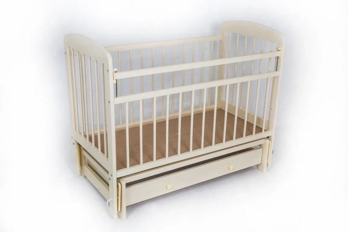 Кроватка Мишутка № 11 (Слоновая кость) | фото 2