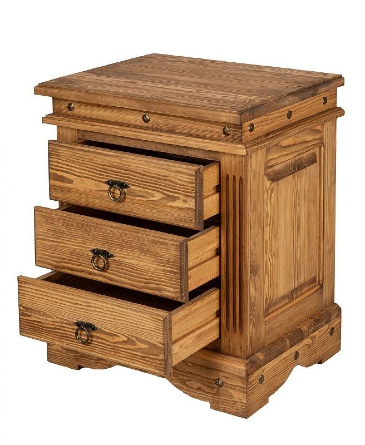 Тумба прикроватная "Викинг 02" массив | фото 2