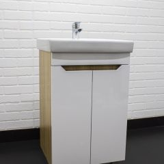 Тумба под умывальник "Енисей 60" Мечта без ящика Дуб сонома АЙСБЕРГ (DM2313T) | фото 5