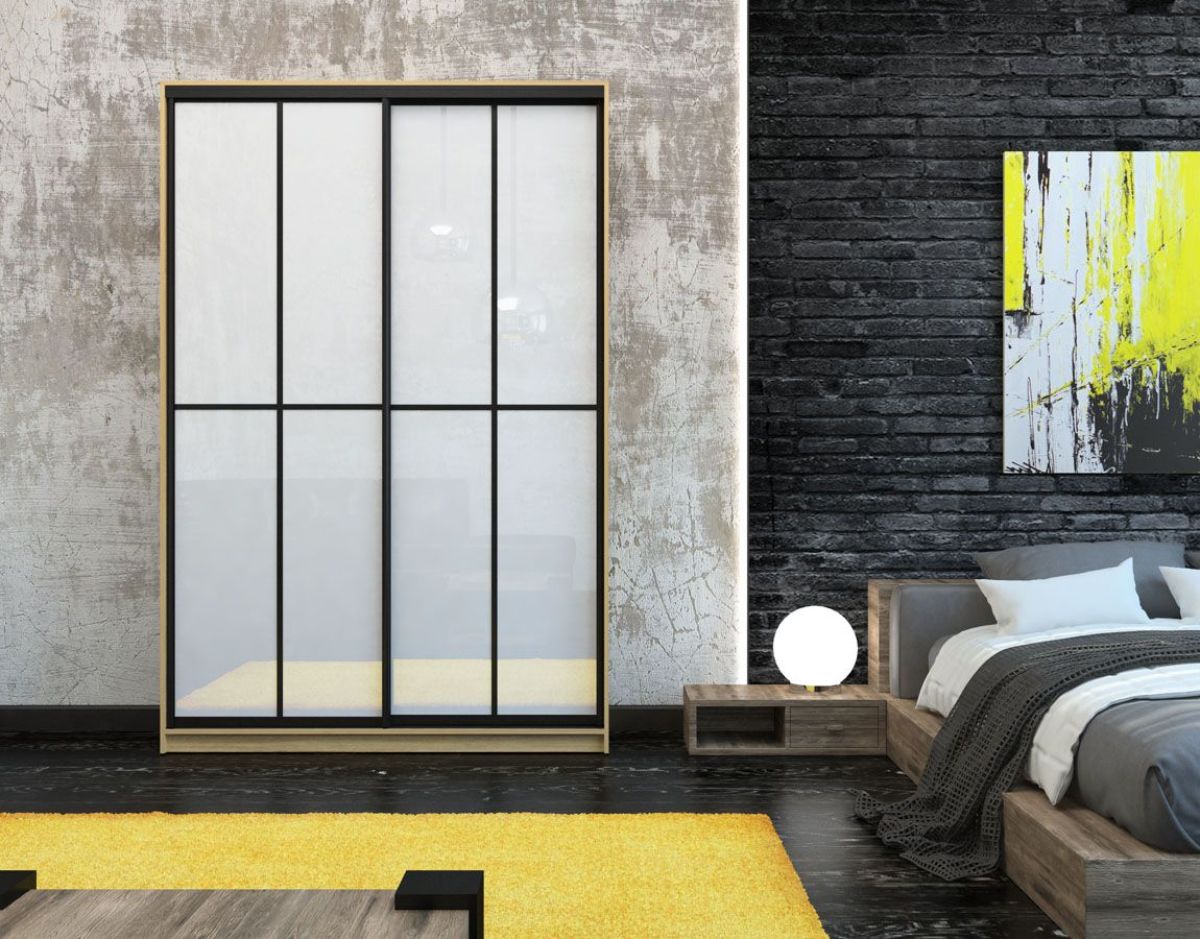 Шкаф-купе Лофт 1600 Шк16-47 (Дуб Сонома) | фото 11