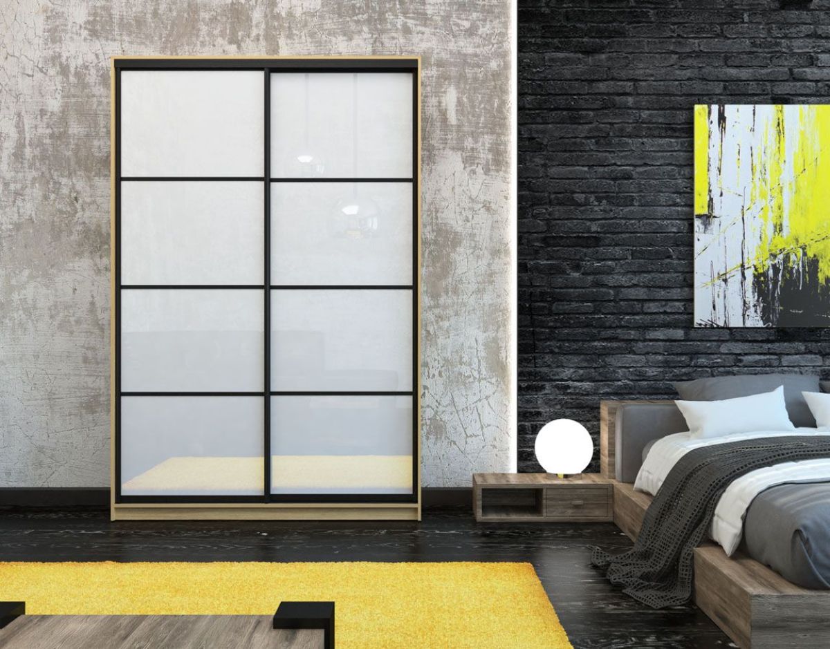 Шкаф-купе Лофт 1600 Шк16-47 (Дуб Сонома) | фото 12