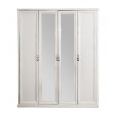 Шкаф 4-х ств (2+2) с зеркалами Мишель (комплект) | фото 2