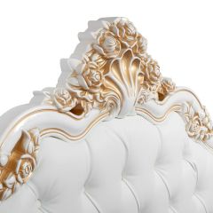 Кровать детская Натали 1200 с мягким изголовьем из экокожи | фото 2