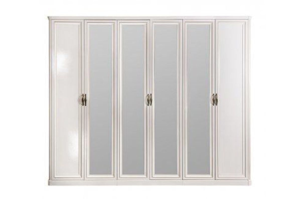 Шкаф 6-ти ств (2+2+2) с зеркалами Натали (комплект) | фото 2