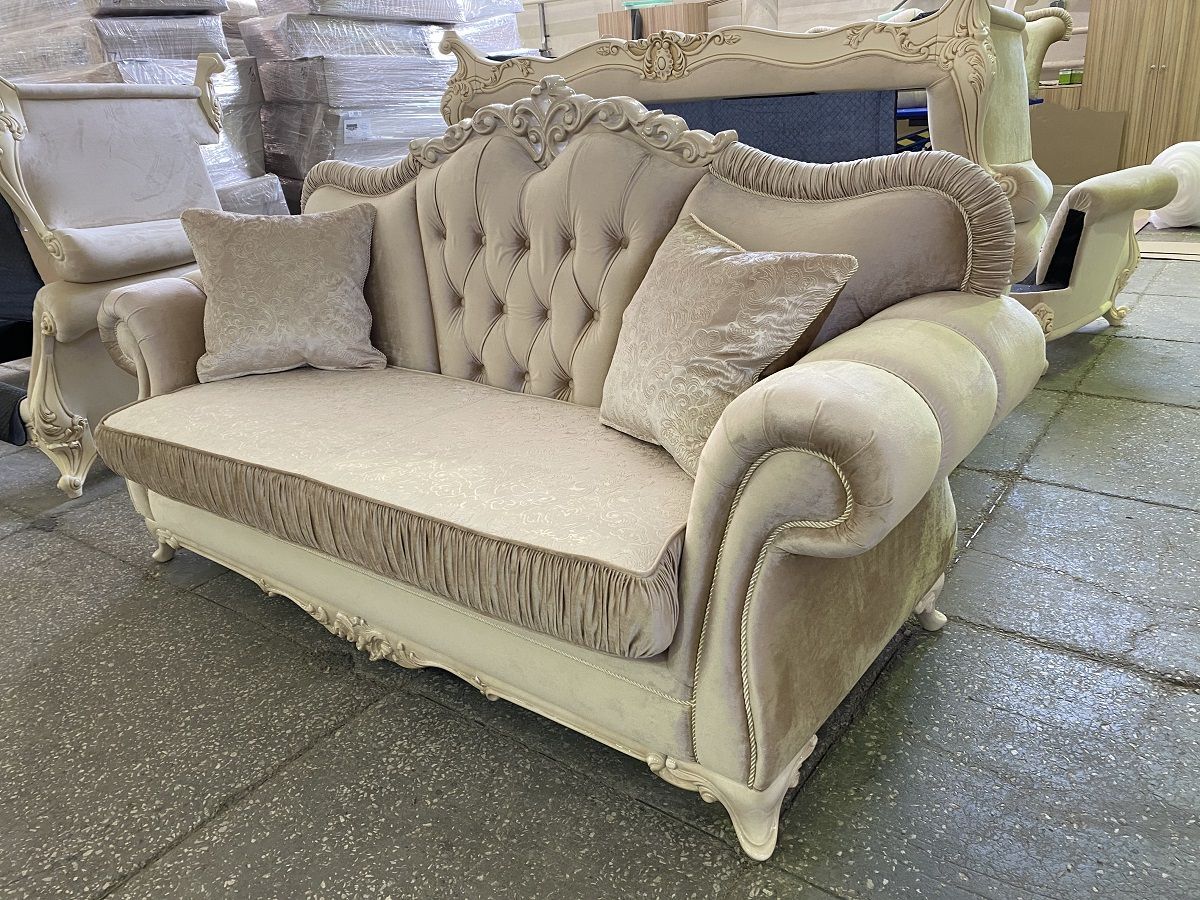 Диван Патрисия с раскладным механизмом (серый глянец) | фото 3