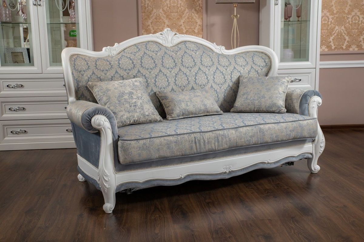 Диван Мишель с раскладным механизмом (белый матовый) | фото 5