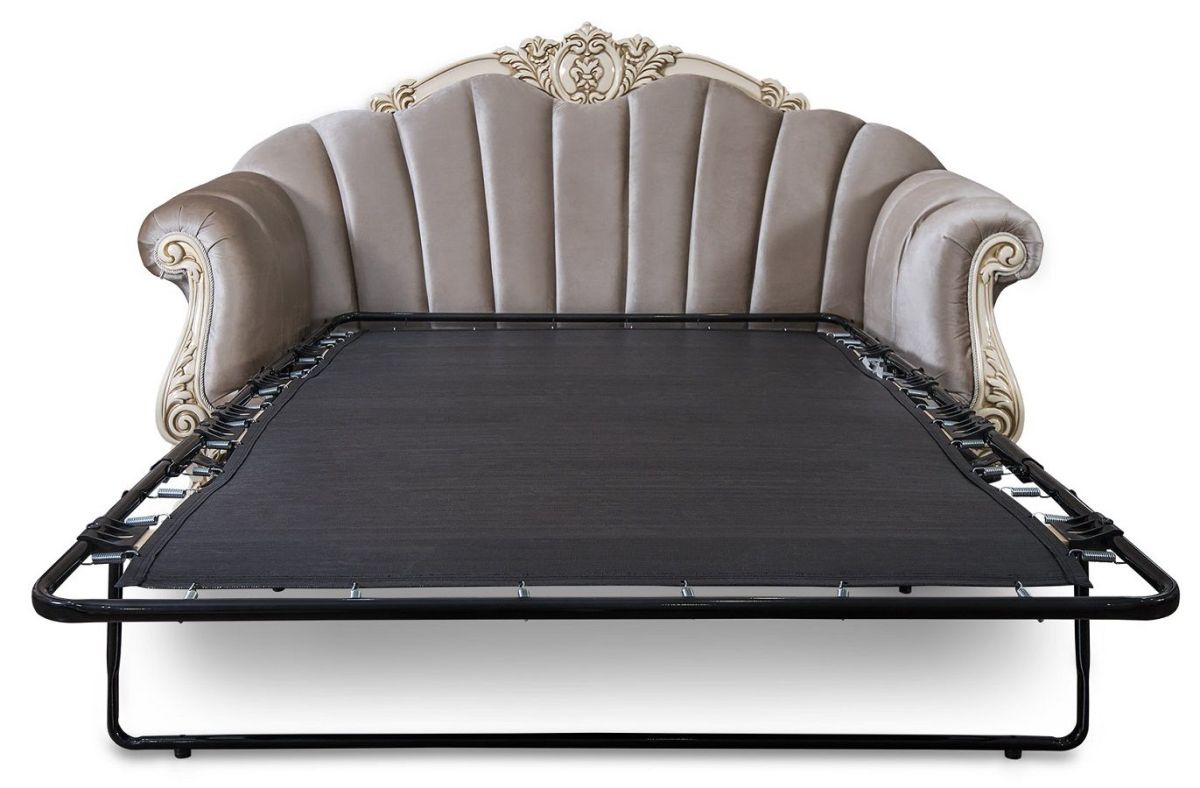 Диван Марселла с раскладным механизмом (крем глянец) | фото 3