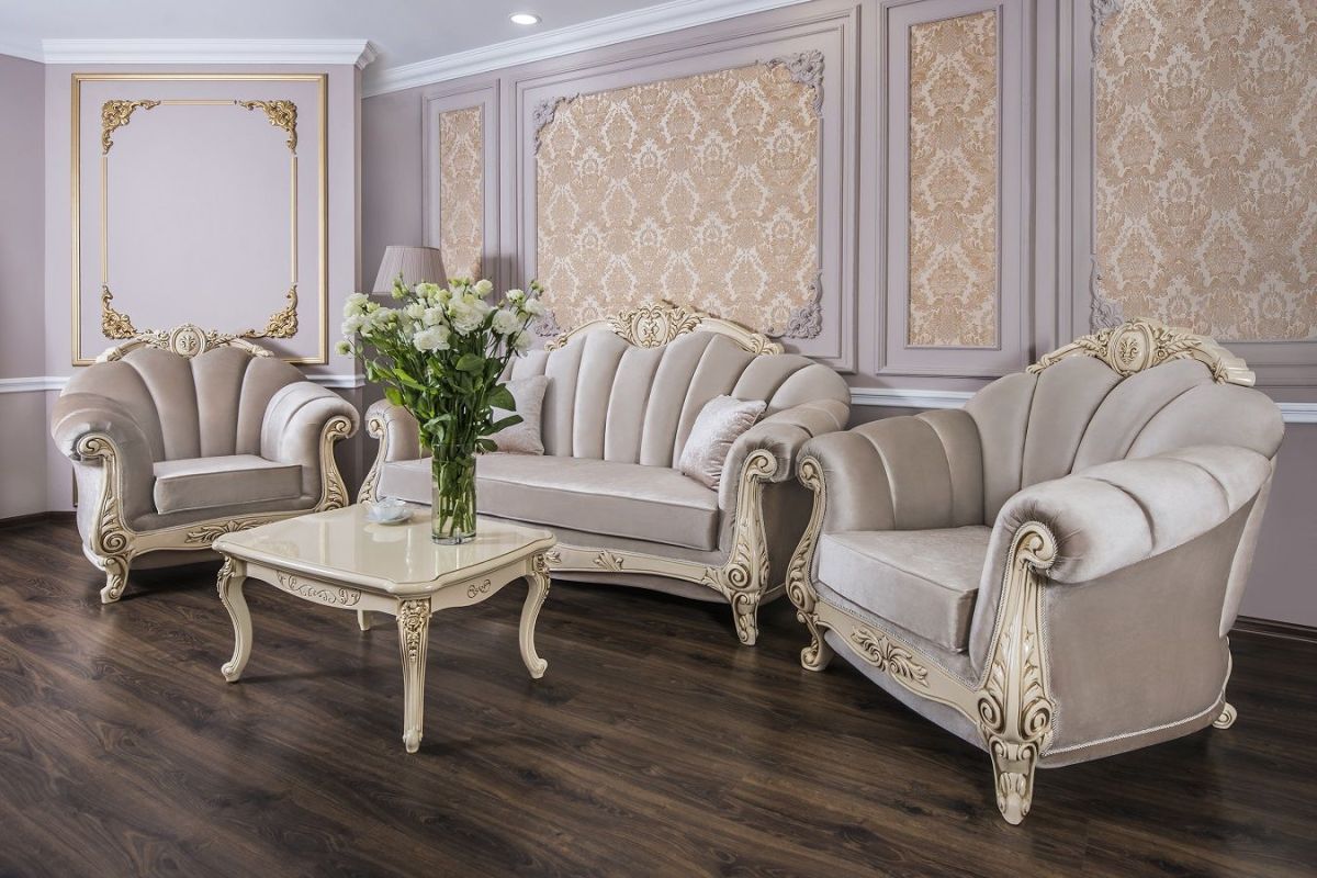 Кресло Марселла (крем глянец) | фото 3