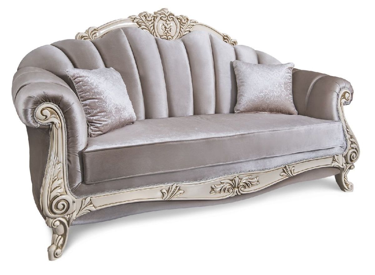 Комплект мягкой мебели Марселла (крем глянец) | фото 2