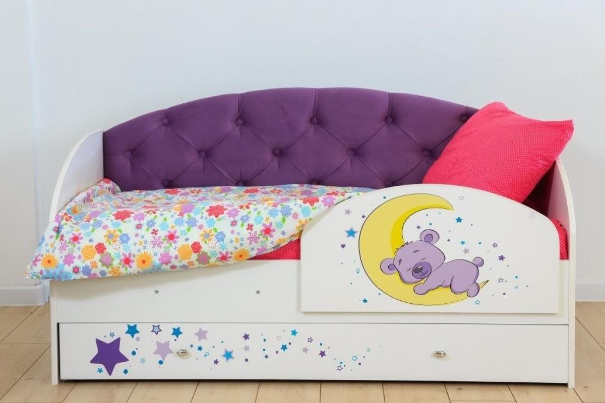 Кровать Звездочка на щитах + Бортик | фото 9