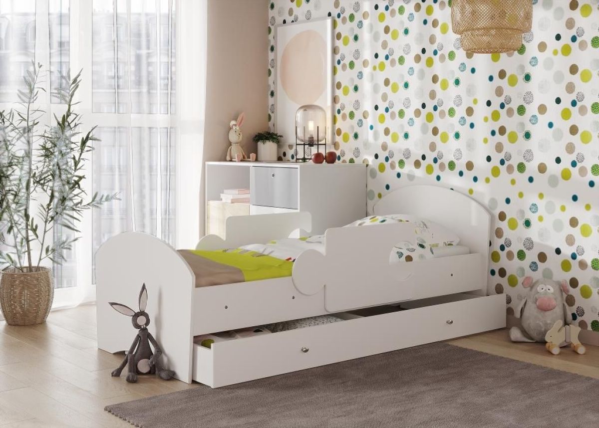 Кровать "Мозайка" на ламелях + бортики + ящики | фото 6