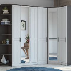 Пенал ГЛУХОЙ НКМ ВЕНЕЦИЯ-1 Секция- 6 (Венге/Белое дерево) | фото 3