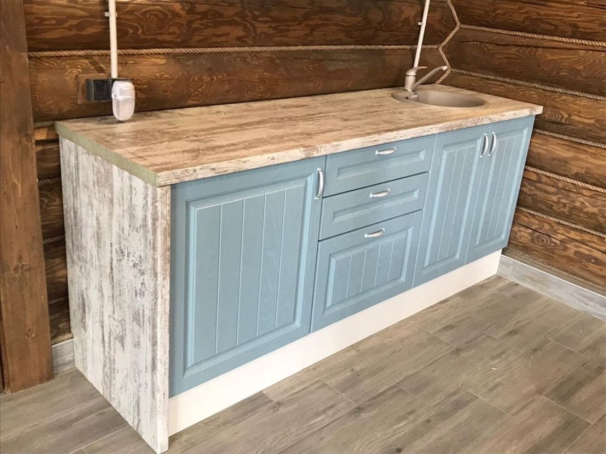 Кухонный гарнитур Принцесса 1500 Мурено (модульный) Горизонт | фото 9