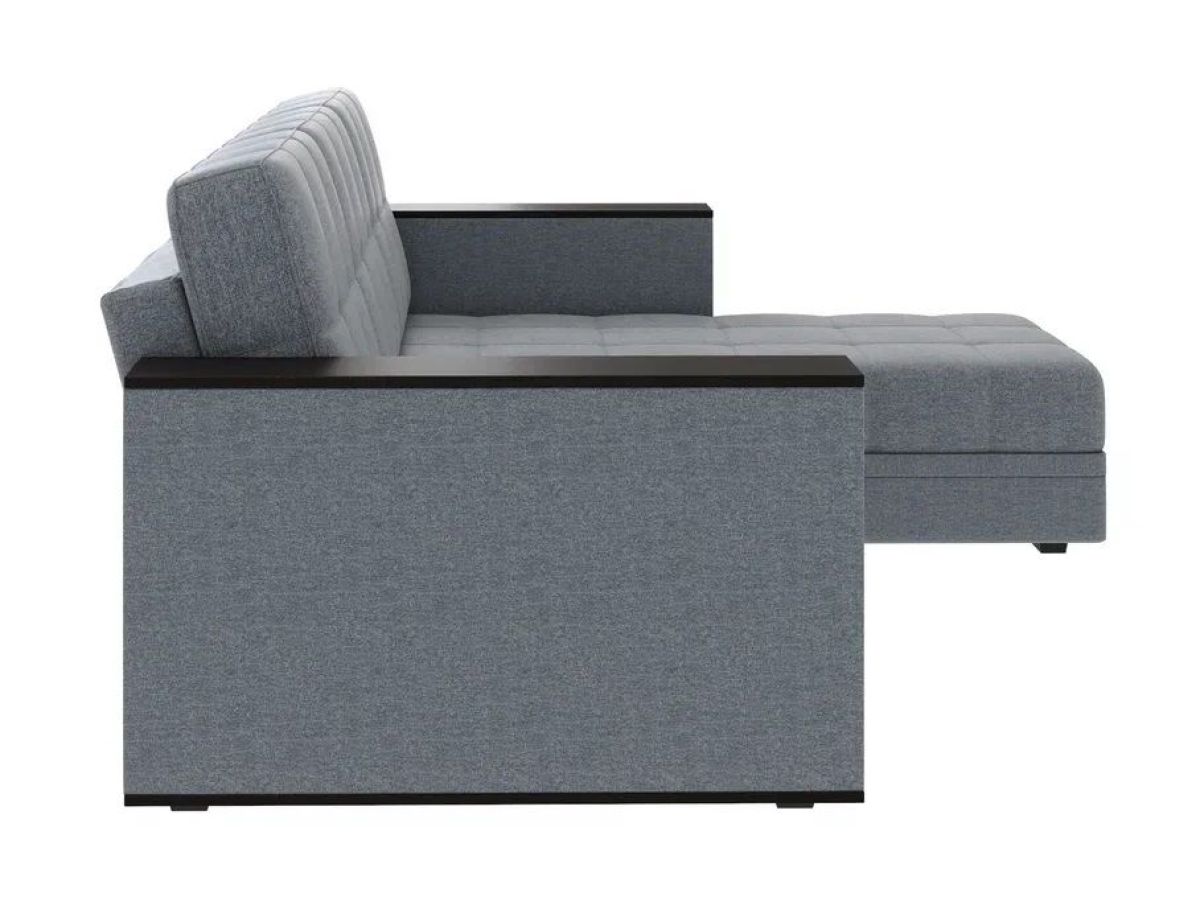 Диван угловой Атлант без столика (Нептун 19 серый) | фото 4