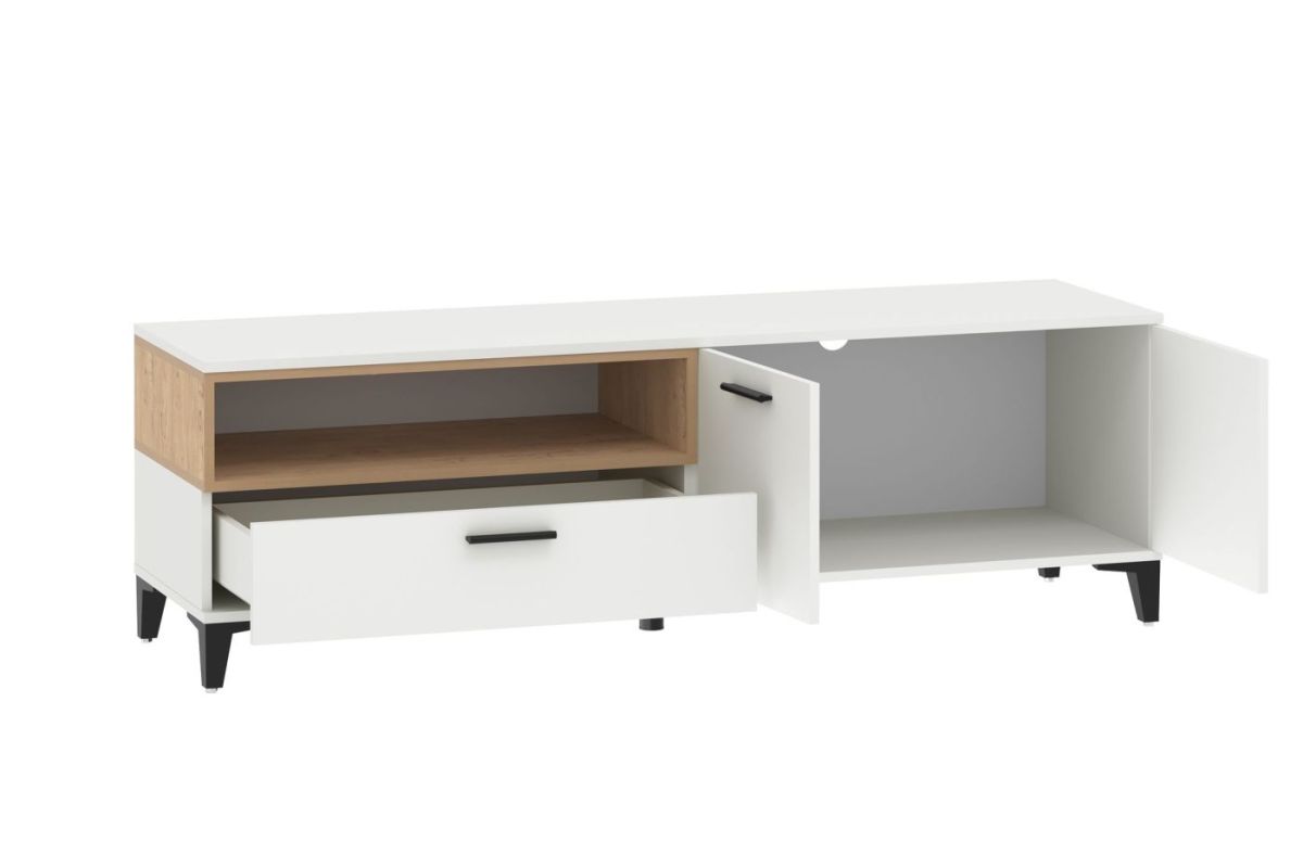 Гостиная "Bergen" (модульная) Белый /Дуб бунратти | фото 3