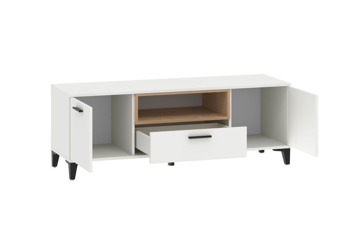 Гостиная "Bergen" (модульная) Белый /Дуб бунратти | фото 7