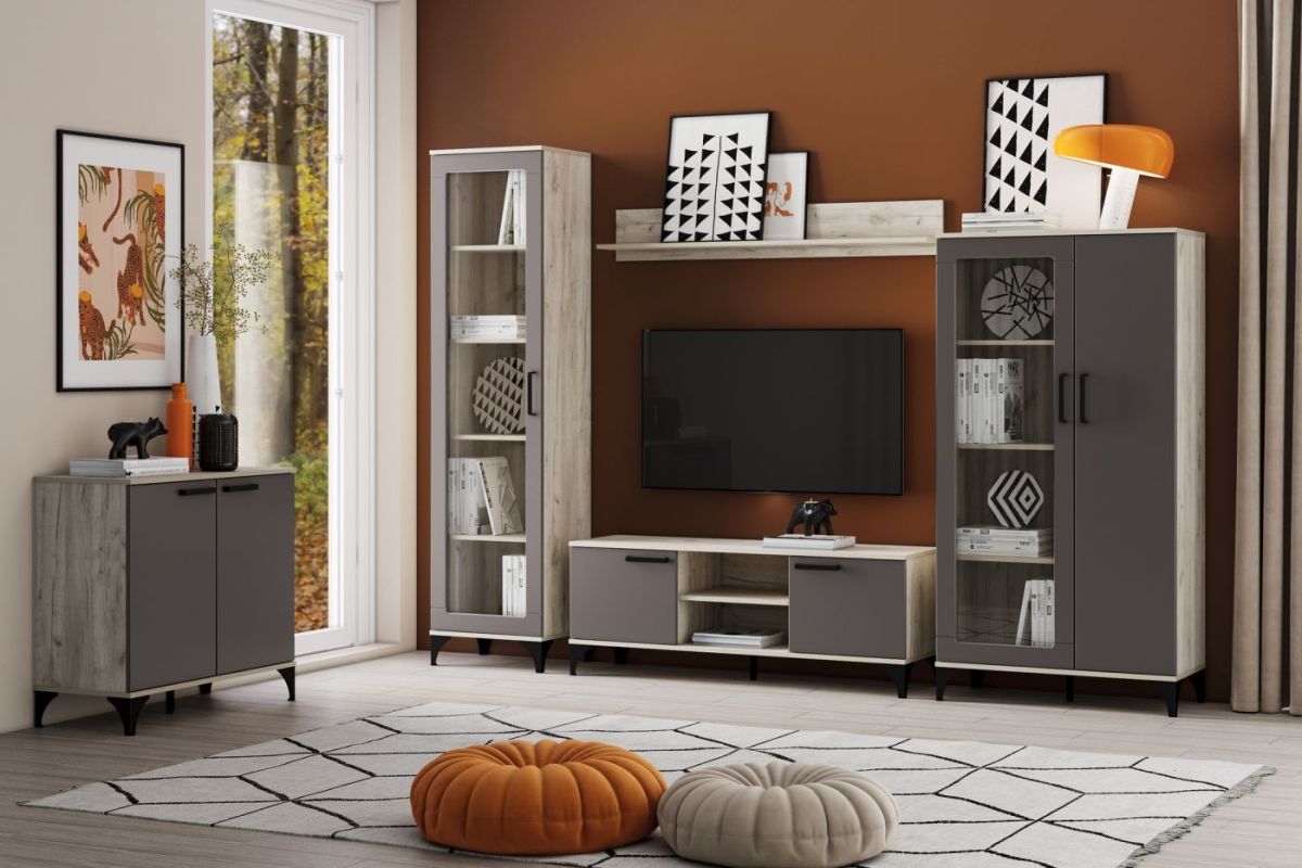 Полка НМ 013.72 "Марсель" (Дуб Крафт Серый) | фото 2