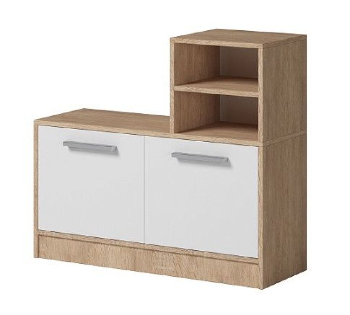 Прихожая Энтер (Белый/Дуб Сонома) Комплектация 3 | фото 7