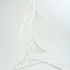 Подвесное кресло-кокон Бароло (белый/белый) | фото 4