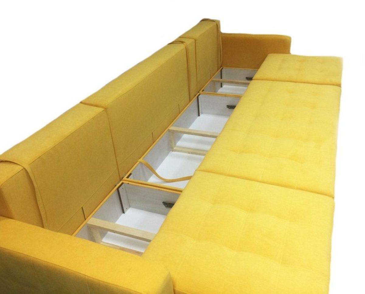 Диван Гранд П-образный с выдвижными оттоманками 3800 (НПБ) | фото 3